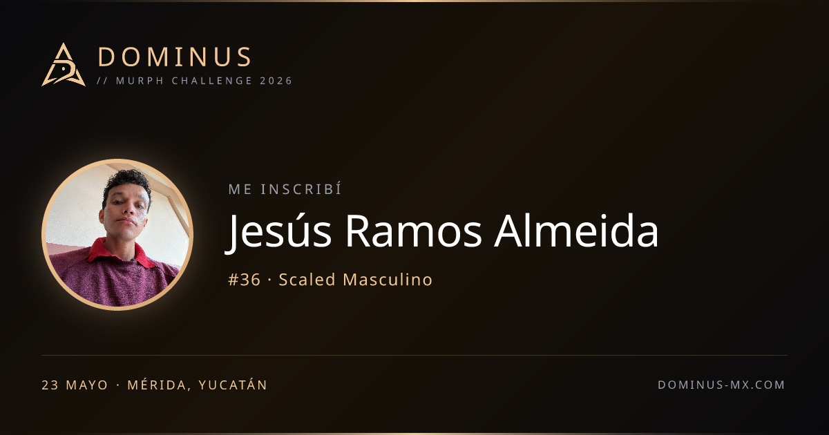 Share card de Jesús Ramos Almeida