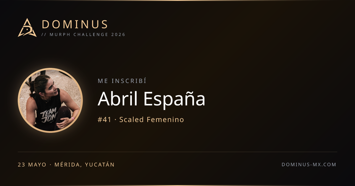 Share card de Abril España