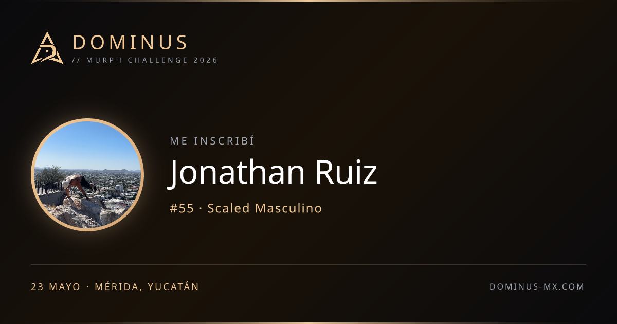 Share card de Jonathan Ruiz
